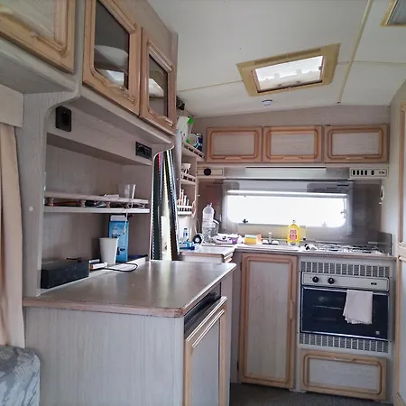 Campsite каравана под наем с невероятна морска панорама Balchik